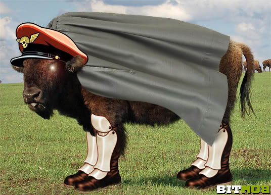 M. Bison from Street Fighter II.